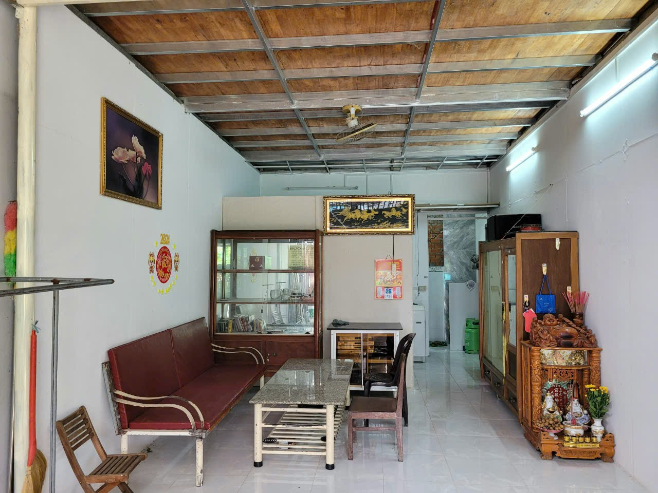 Bán Nhà Tiền Chế mặt tiền Đường Cặp Rạch Cái Sơn, Mỹ Phước, Long Xuyên, An Giang