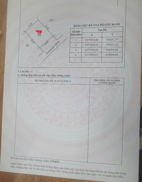 Bán đất 300m² 1.57 tỷ tại Phường Lương Sơn Thành phố Sông Công - MG: Mr Hưng
