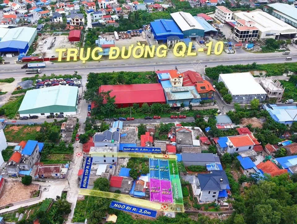Bán đất 65m² ngang 4,95m giá 1.28 tỷ Phường Lưu Kiếm( Đông Sơn) liên hệ 0362558882
