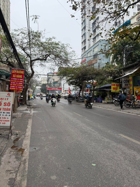 MẶT PHỐ LĨNH NAM KINH DOANH DỈNH 21 TỶ MẶT TIỀN 4M