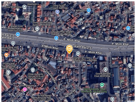 Bán nhà 55m² 26.8 tỷ tại Minh Khai Phường Minh Khai Quận Hai Bà Trưng