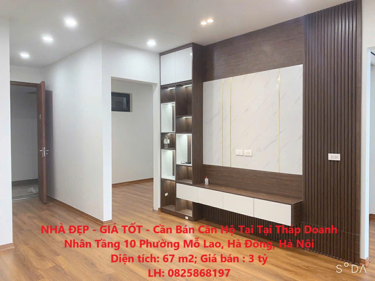 NHÀ ĐẸP - GIÁ TỐT - Cần Bán Căn Hộ Tại Tại Tháp Doanh Nhân Tầng 10 Phường Mỗ Lao, Hà Đông, Hà Nội