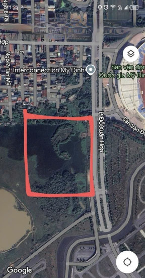 CHO THUÊ 30.000m2 sát SVĐ Mỹ Đình - làm tổ hợp thể thao, khu sinh thái, bãi...