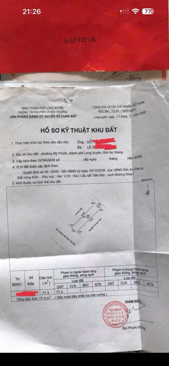 BÁN NỀN GIÁ TỐT – KDC NAM TẦM BÓT, MỸ PHƯỚC (GẦN LÊ TRỌNG TẤN)
