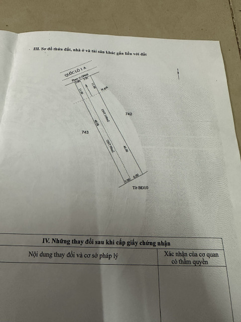 Bán đất QL1A Gần chùa chén kiểu 510m² ngang 9m giá 1.4 tỷ Phường Mỹ Xuyên