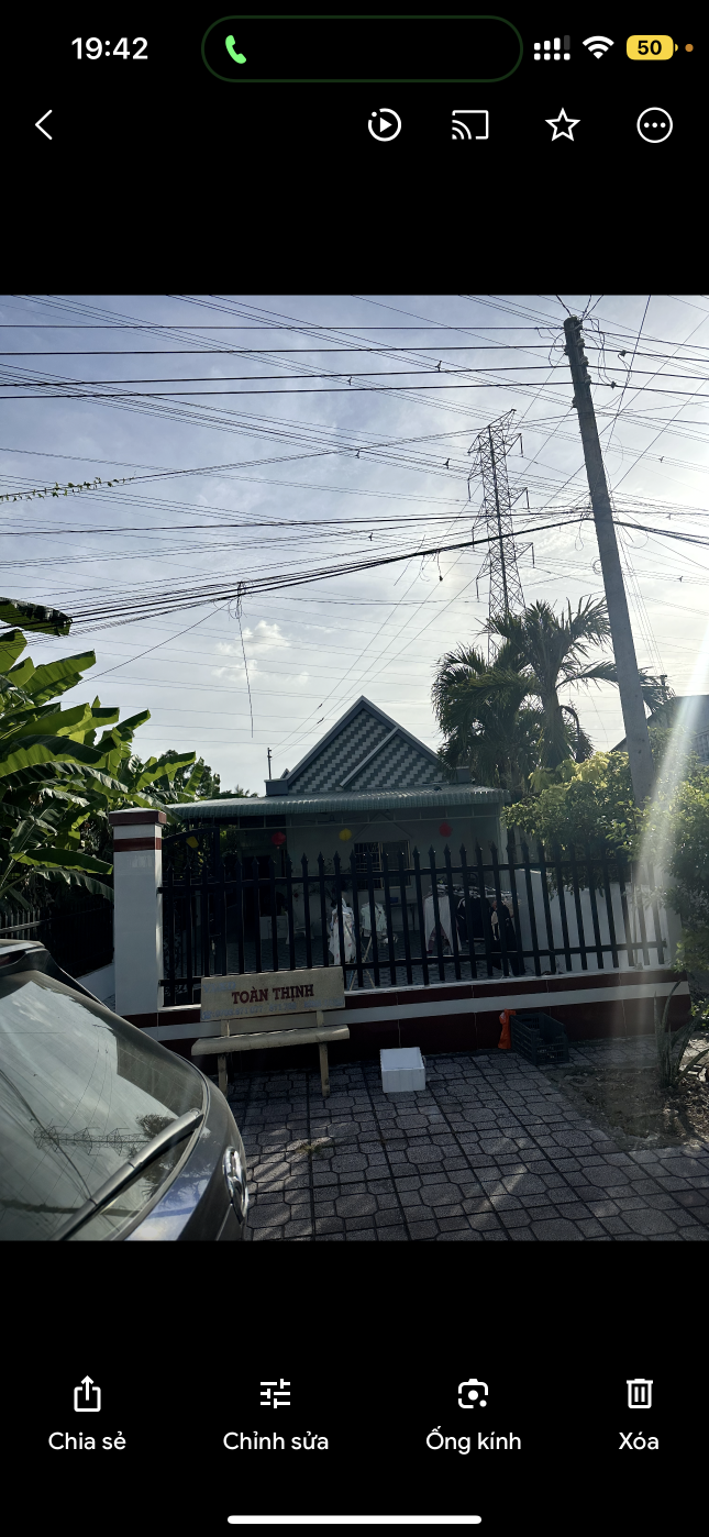 Bán nhà hẻm 962 Võ Văn Kiệt 485.9m² ngang 7m giá 2 tỷ Phường Mỹ Xuyên