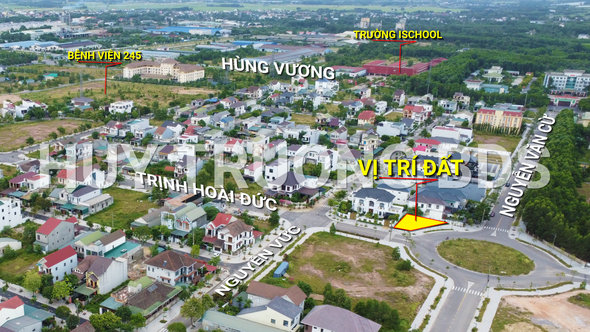 Góc 2 mặt tiền đường Trịnh Hoài Đức