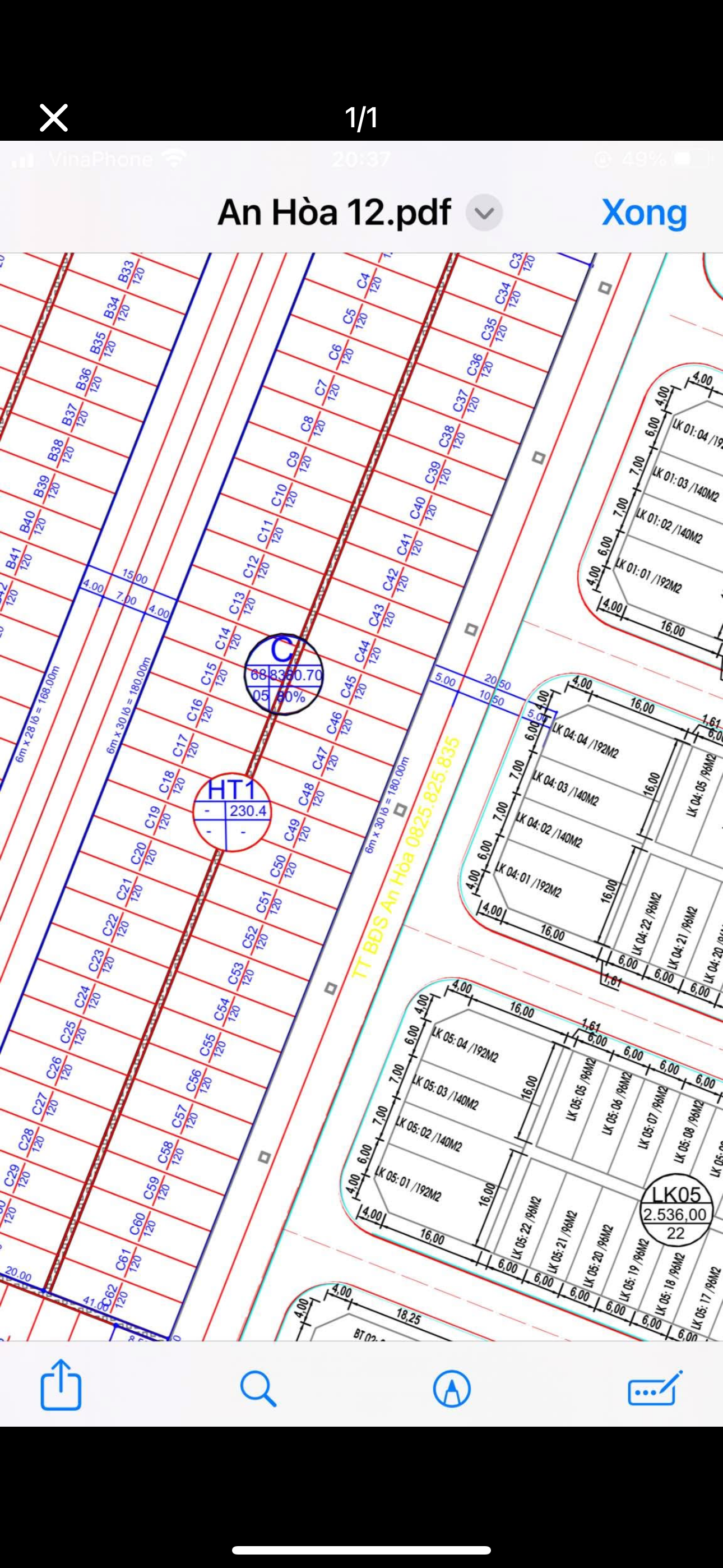 Bán đất 96m² ngang 6m giá 3.9 tỷ tại Phường Nam Hoa Lư