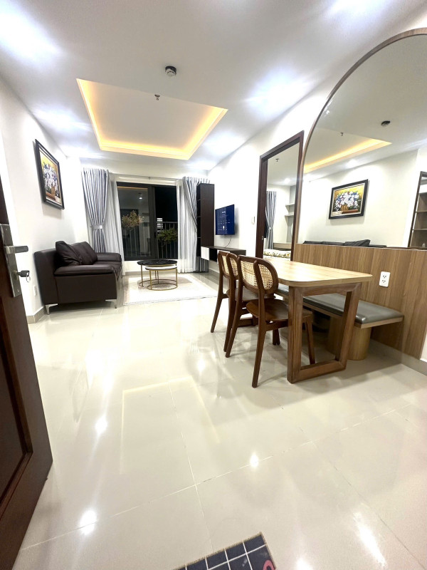 Cho thuê căn hộ CT2 Phước Hải  Dt 69 m2 , 2 pn , 2 wc  Lầu cao , view Tố Hữu  Giá cho thuê 12tr/th ( hợp đồng 12-18th ) cọc 2 tt 1