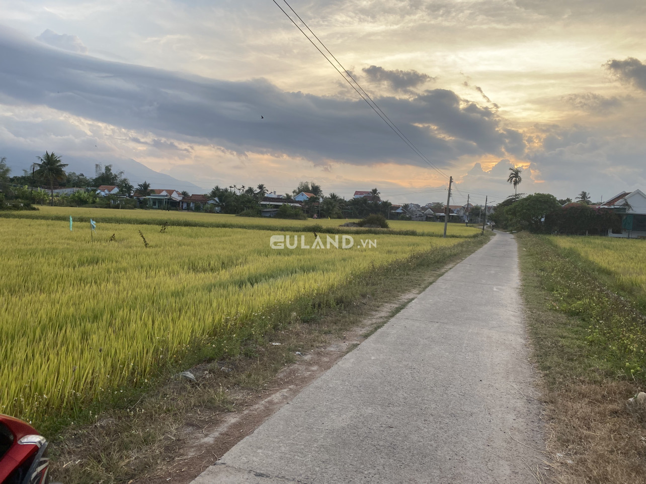 Hơn 6 sào ruộng Ninh Giang qh thổ, bám đường bê tông hơn 90m, qh 2 mặt tiền đường