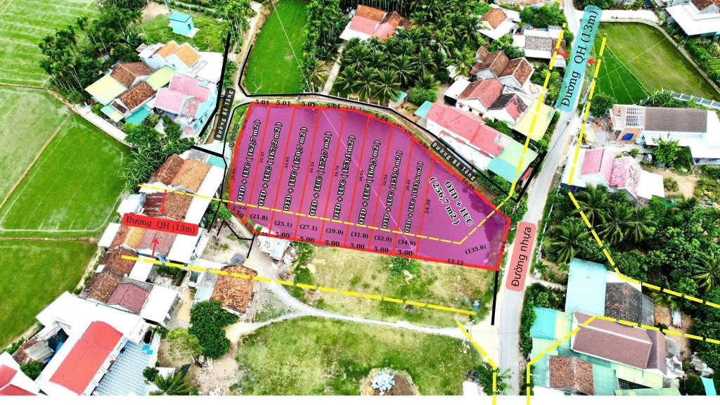 068 thịnh 0984648677 Bán đất 133,6m² ngang 5m giá 600 triệu tại Phường Ninh Giang Thị xã Ninh Hòa