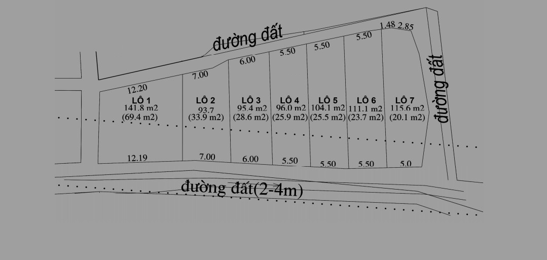 Bán đất 93m² tại Phường Ninh Hà Thị xã Ninh Hòa