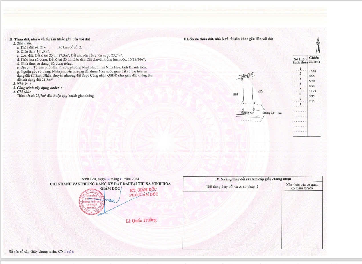 0984.648.677 Thịnh S081 Ninh Hà , Ninh Hiệp, Ninh Hòa giá chỉ 490 triệu