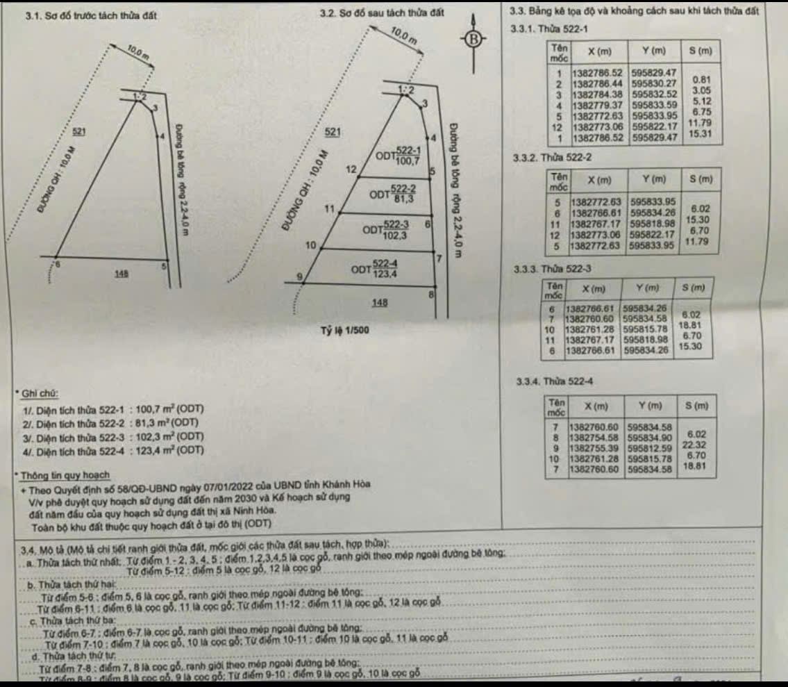 Bán đất 82m² 1.37 tỷ tại Phường Ninh Hiệp Thị xã Ninh Hòa