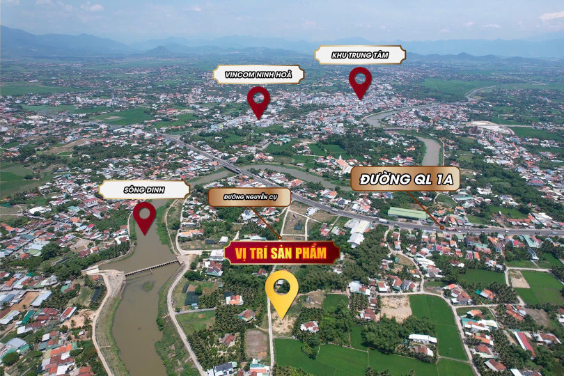 0763615365 Bán đất 162m² giá 1.28 tỷ Phường Ninh Hòa