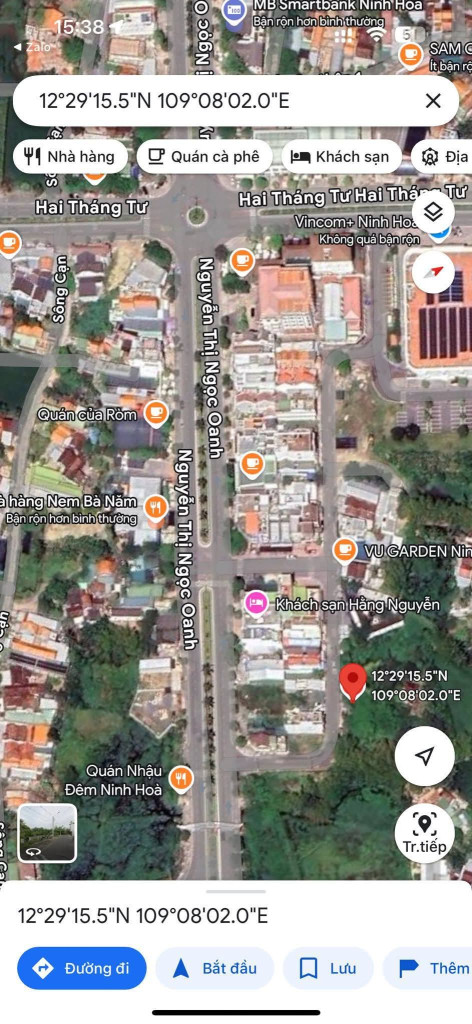 Bán đất 89.07m² ngang 5.11m giá 2.49 tỷ Phường Ninh Hòa