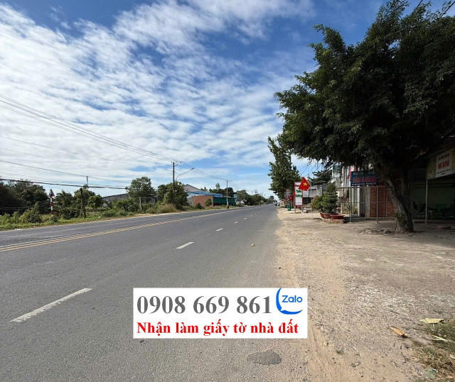 bán đất MT đường bời lời . DT 715 m2 . phường ninh sơn . tp tây ninh