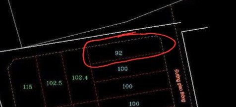 Bán đất 92m² ngang 5m giá 1 tỷ Phường Phổ Yên