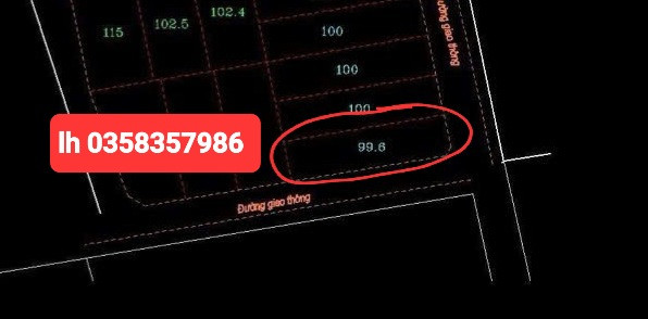 Bán đất 99.6m² ngang 5m giá 1 tỷ Phường Phổ Yên