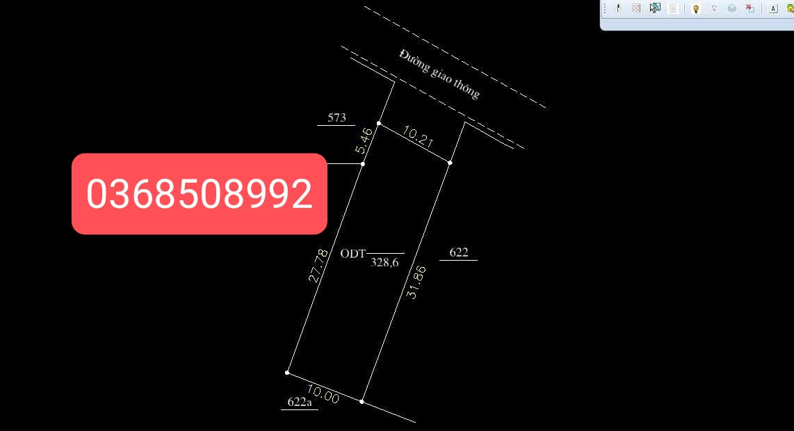 Bán đất 328,6m² ngang 10,2m giá 750 triệu Phường Phổ Yên
