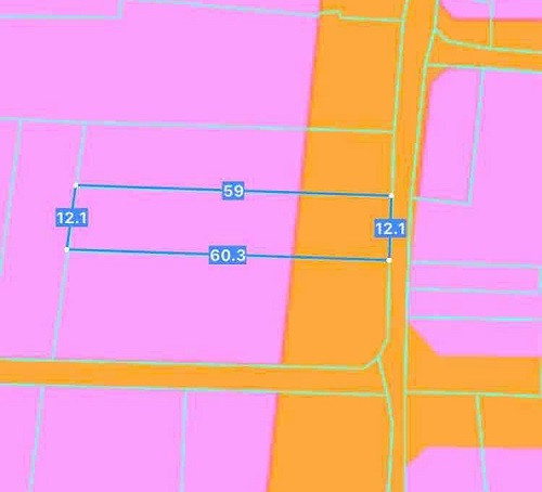 717m2 có 80m2 ODT nở hậu Phường Phú Bình, TP. Long Khánh, Mặt tiền đường dự phóng mở rộng (4PB-01)