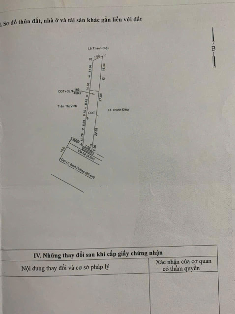Bán đất MT QL 13  295.9m² ngang 7,5m giá 29 tỷ Phường Phú Lợi 0815422197