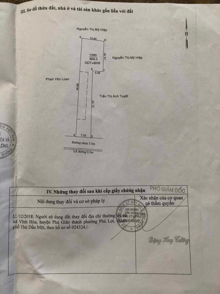 Bán dãy trọ PHÚ LỢI  375.5m² ngang 7,3m giá 8.9 tỷ Phường Phú Lợi 0815422197
