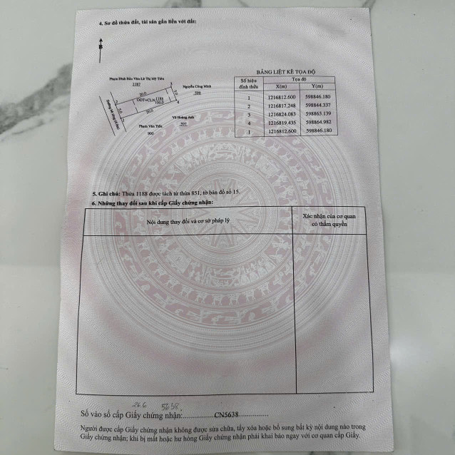 Bán đất 100m² ngang 5m giá 2.5 tỷ Phường Phú Lợi