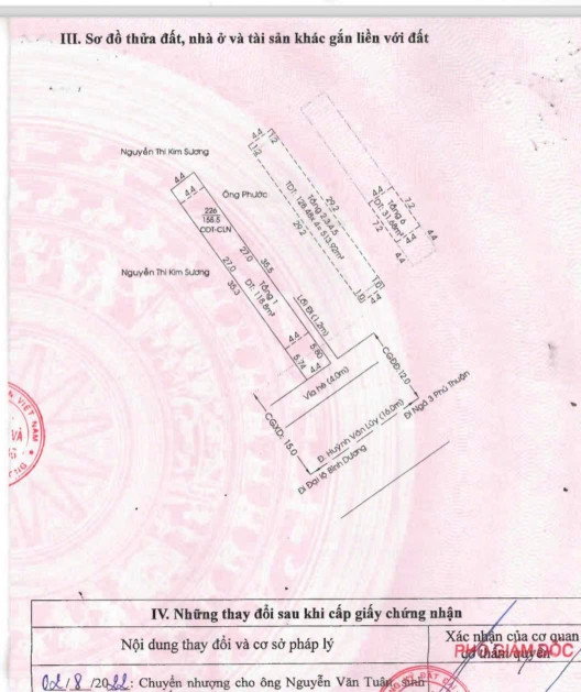 Bán nhà MT HUỲNH VĂN LŨY 219m² ngang 4,4m giá 17 tỷ Phường Phú Lợi: 0815422197