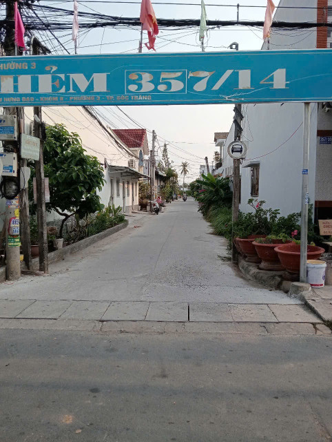 Bán đất hem 357/14 Trần Hưng Đạo 85.4m² ngang 4m giá 900 triệu Phường Phú Lợi