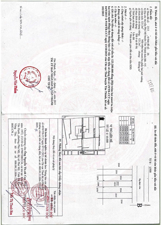 Bán đất 124m² ngang 5m giá 3.5 tỷ Phường Phú Mỹ