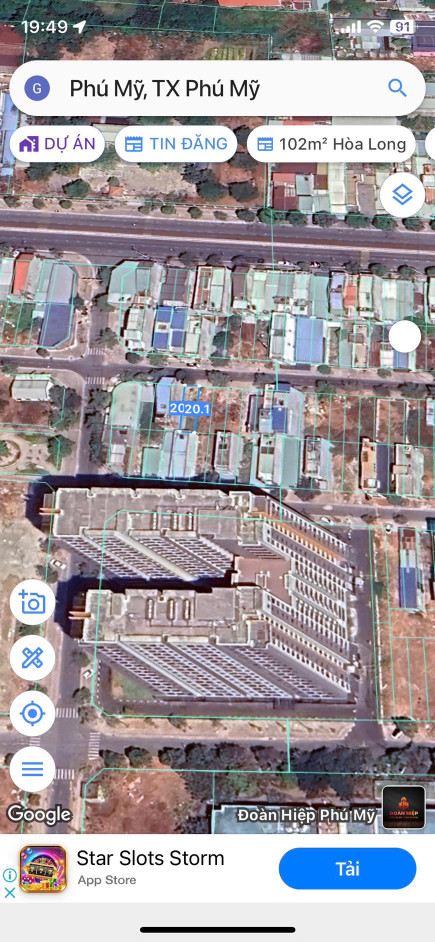 Bán đất 100m² ngang 5m giá 3.9 tỷ Phường Phú Mỹ