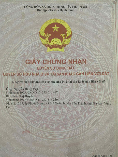 Bán đất 500m² ngang 23m giá 2.05 tỷ Phường Phú Mỹ
