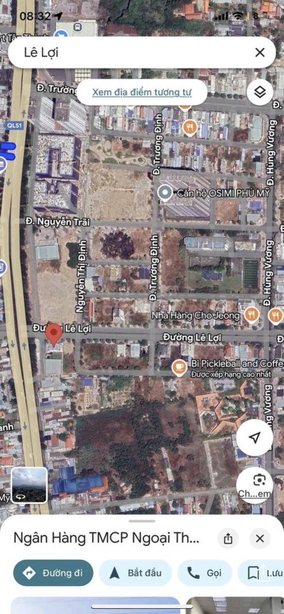 Bán đất 260m² ngang 13m giá 18 tỷ Phường Phú Mỹ