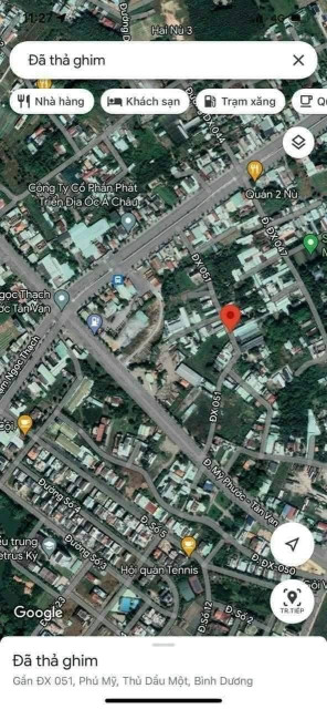ĐẤT MẶT TIỀN DX51 – PHÚ MỸ, TDM 812.5m² ngang 5m giá 10 tỷ: 0815422197