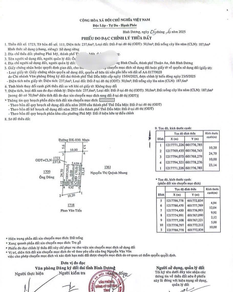Bán đất 240m² ngang 10m giá 6 tỷ tại Phường Phú Mỹ 0815422197