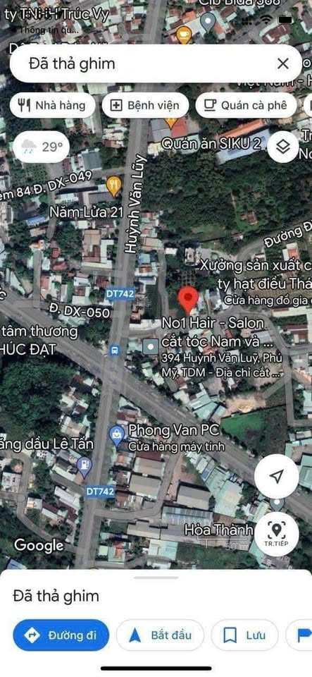 Bán đất 181.9m² ngang 6m giá 4.8 tỷ tại Phường Phú Mỹ 0815422197