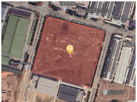 Bán đất 40000.1m² 255 tỷ tại Phường Phú Tân Thành phố Thủ Dầu Một