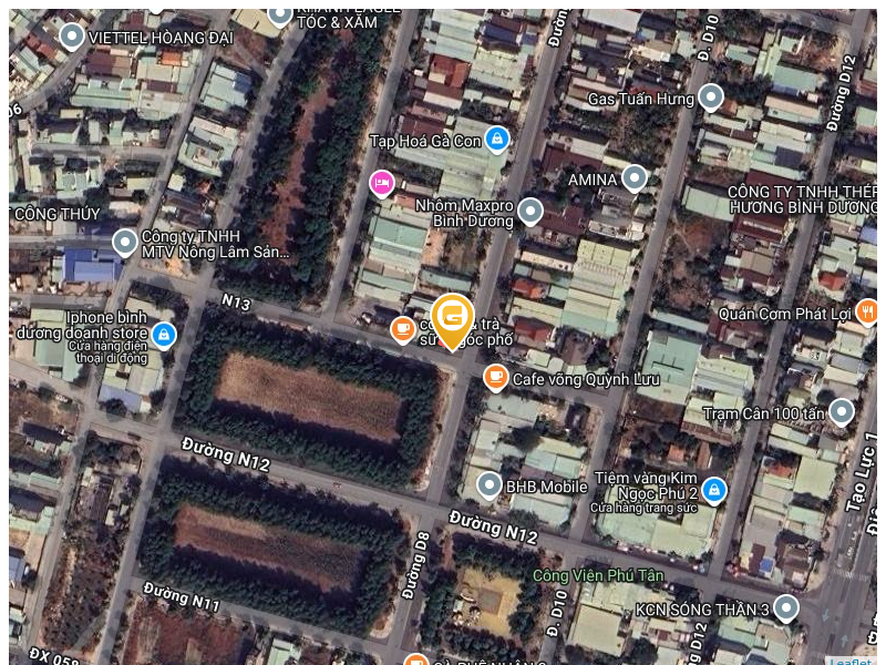 Bán đất 141.5m² ngang 10m giá 5.2 tỷ tại Phường Phú Tân Thành phố Thủ Dầu Một