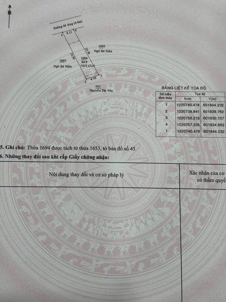 Bán đất 85.5m² ngang 4,11m giá 2.3 tỷ tại Phường Phú Mỹ : 0815422197