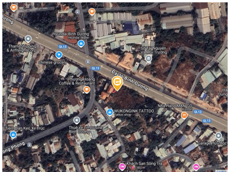 Bán đất 3000m² 240 tỷ tại Phường Phú Thọ Thành phố Thủ Dầu Một