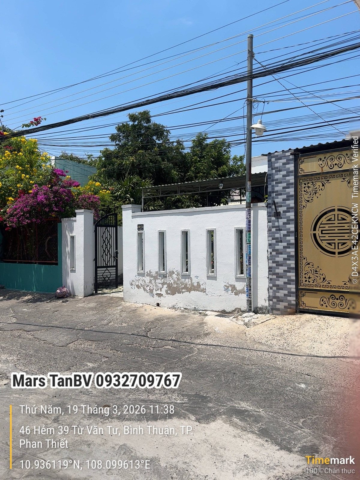 BÁN 100M2 ĐẤT KÈM NHÀ TT TP.PHAN THIẾT
