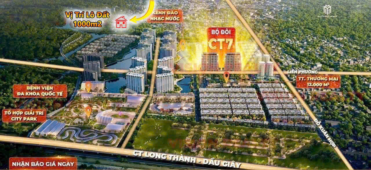 BDS HVL Mình có lô đất 1000m² Nở Hậu siêu đẹp ngay trung tâm mới TPHCM, cạnh khu The Global