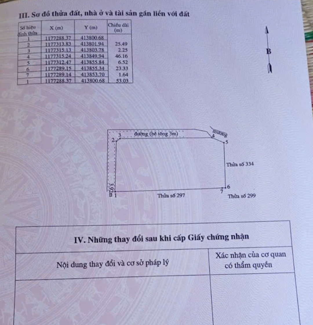 Bán đất 1454.3m² ngang 46m sẵn 200 thổ cư, giá 2.6 tỷ Phường Phước Hội