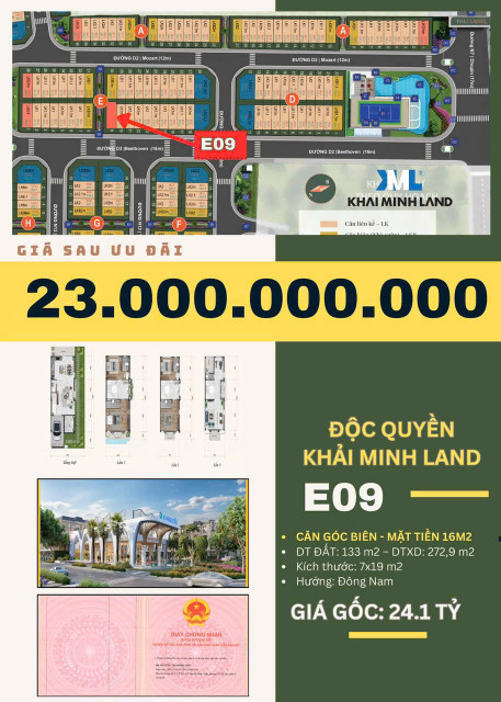 BDS HVL BÁN E23 CLASSIA Q9 GIÁ NGỢP 23 tỷ