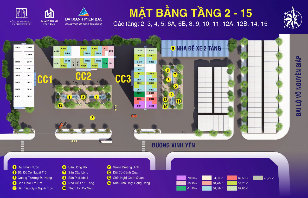 Căn hộ 2 ngủ -1 vệ sinh, 930 triệu  mới nguyên tại Thành phố Thanh Hóa