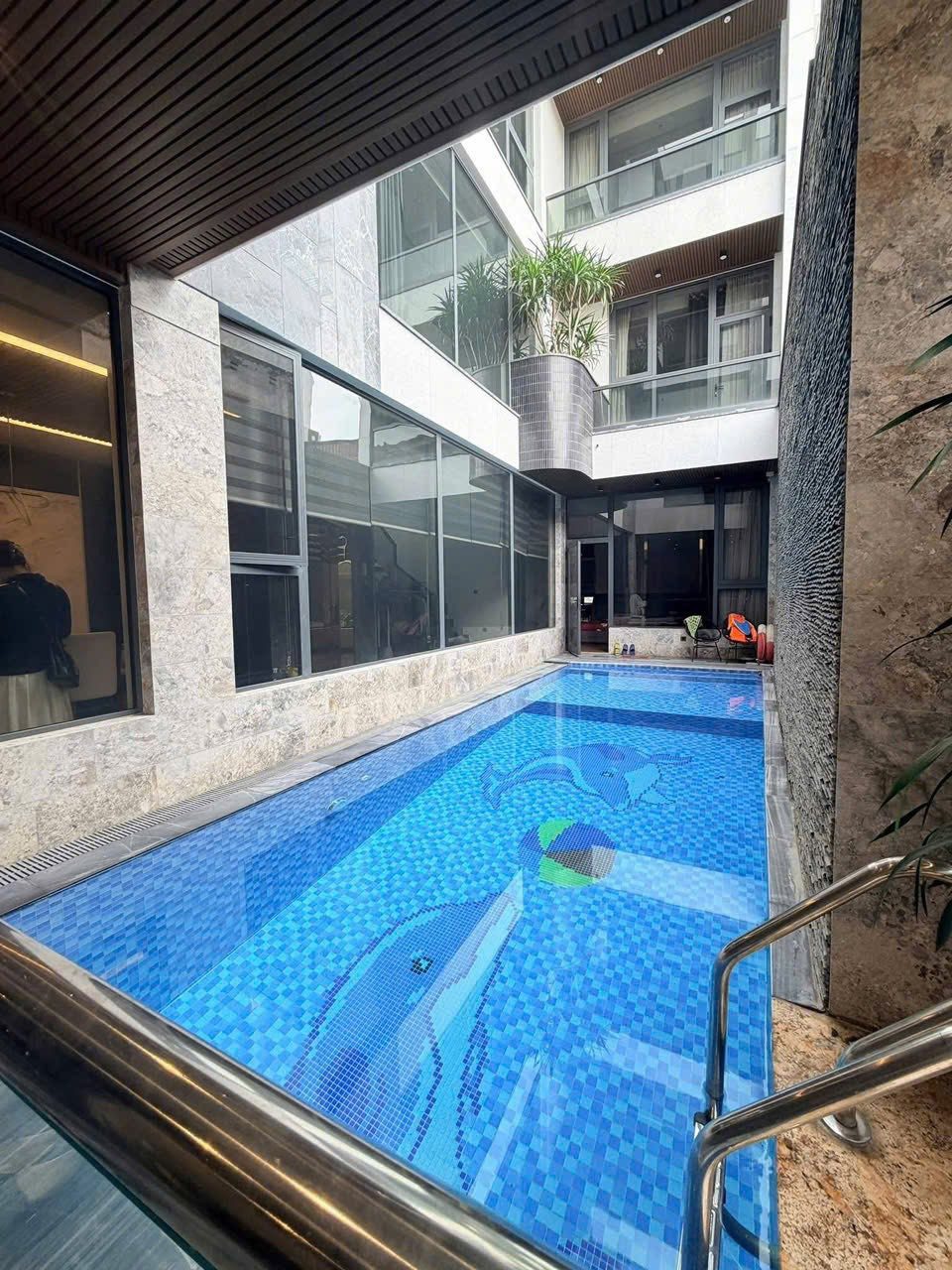 🏡 BIỆT THỰ CAO CẤP – BỂ BƠI TRONG NHÀ – THANG MÁY – FULL SMART HOME tại Sở Dầu, Hồng Bàng - LH 0398787284