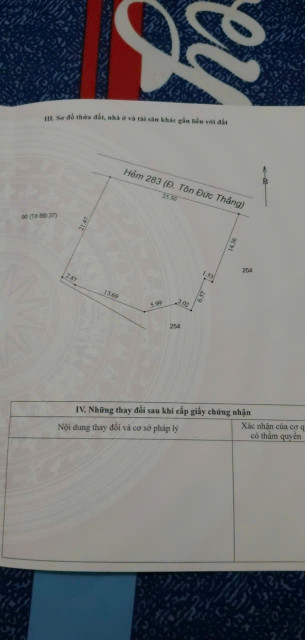 Bán đất hẻm 283 Tôn Đức Thắng  558.1m² ngang 25.5m giá 2.8 tỷ Phường Sóc Trăng