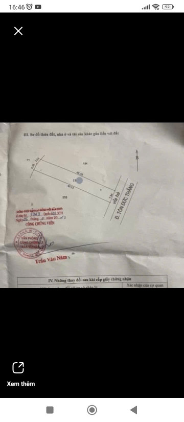 Bán nhà Tôn Đức Thắng gần Chùa Phật Nằm 386.2m² ngang 7.84m giá 4.9 tỷ Phường Sóc Trăng