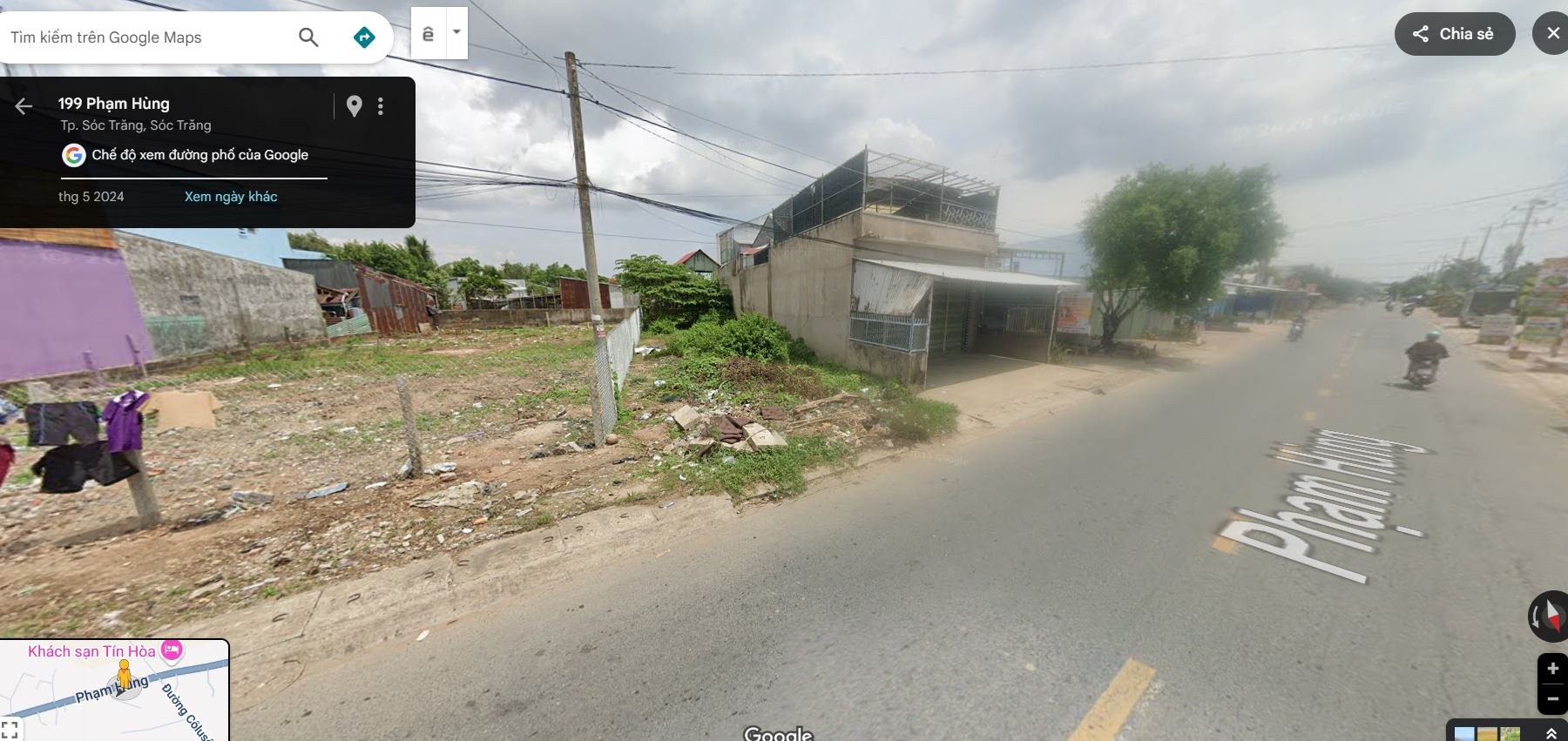Bán đất 199.2m² ngang 7m giá 3.25 tỷ Phường Sóc Trăng